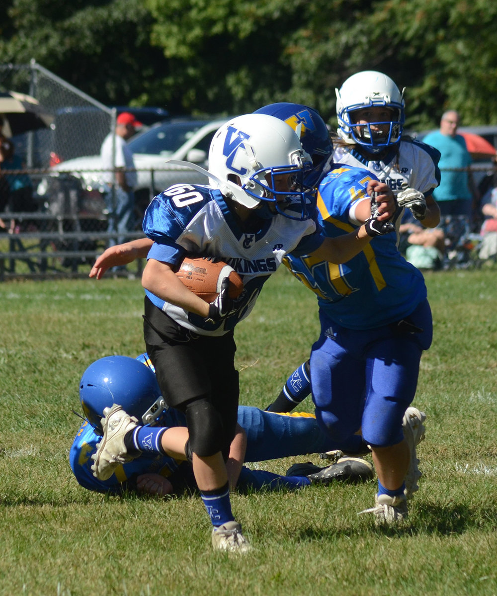 Sunday’s OCYFL Division 2 football game against Washingtonville at Berea Field in Montgomery.